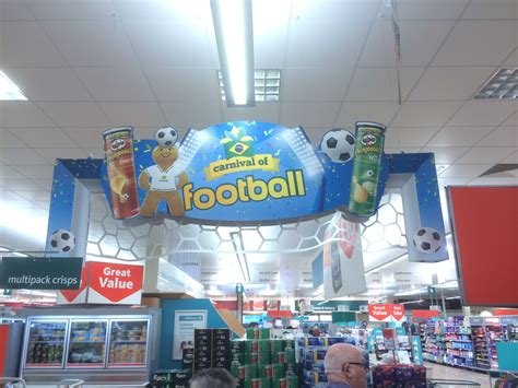 World Cup Morrisons Themed Display Promotions Supermarket