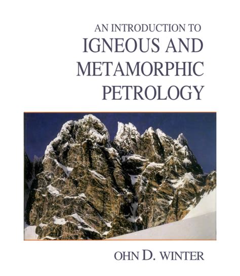 Pdf An Introduction To Igneous And Metamorphic Petrology Winter