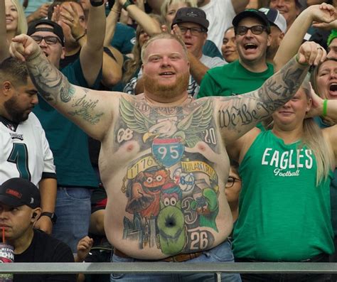 Twitter Reacts To Tattooed Philly Sports Fan Who Looks Like Rob Ford Complex