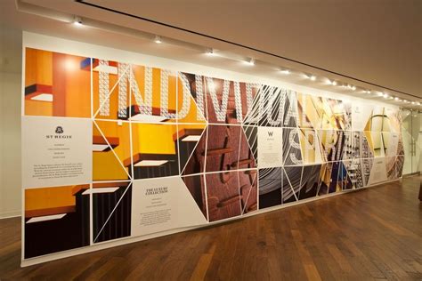 Starwood — Tangram History Wall Office Wall Graphics Signage Design