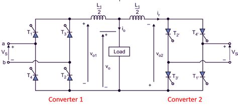 What Is Dual Converter Working Circuit Diagram And Waveforms