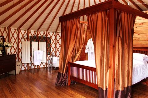 Peaceful Yurt Rental For Couples On A Cider Orchard In Vancouver Island