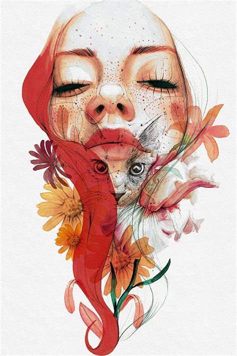 Illustrated Portrait In Watercolor Illustration Online Course By Ana Santos Domestika