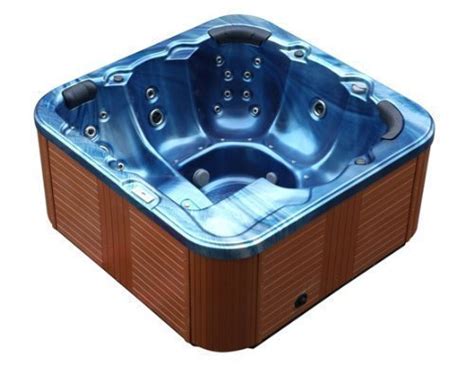 Different types of whirlpool tubs. Outdoor Whirlpool Hot Tub Troja Spa Test