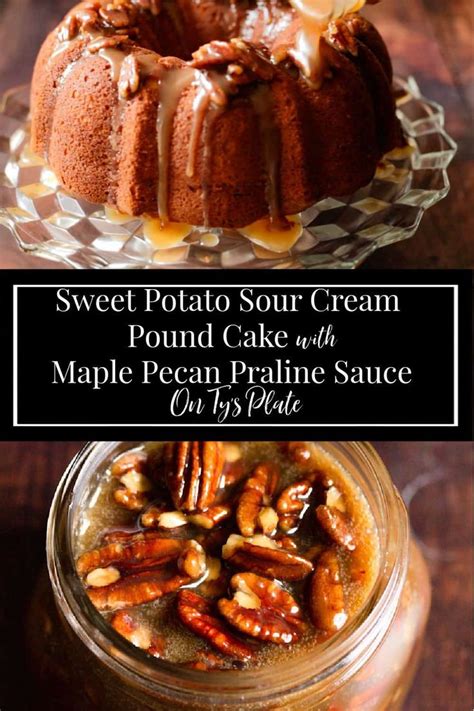 Sweet Potato Sour Cream Pound Cake —a Delicious Pound Cake Made With