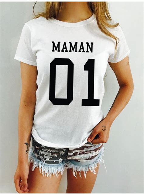 The twentieth letter of the basic modern latin alphabet. T-shirt femme MAMAN 01 - Femme - deparis.me