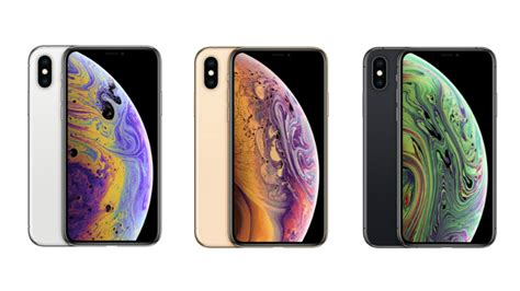 Iphone Xs Colours Apple Goes Luxe With The Iphone Xs And