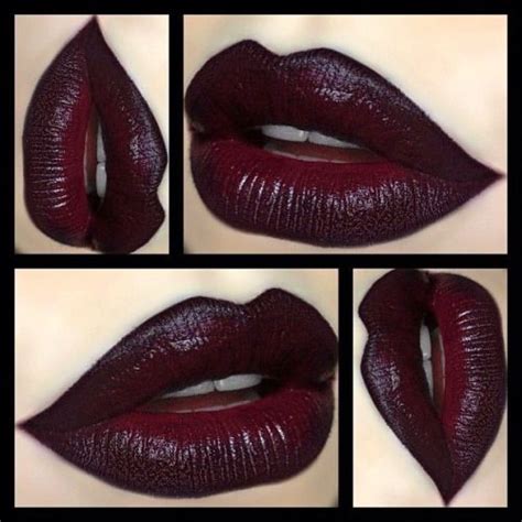Anotherdayforchaosfay Beautiful Lips Dark Lipstick Lipstick