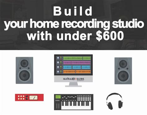 How to build a Home Recording Studio Setup with under $600 - Global Djs ...