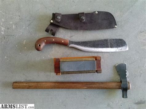 Armslist For Sale Tomahawk Parang Machete And Sharpening Stones