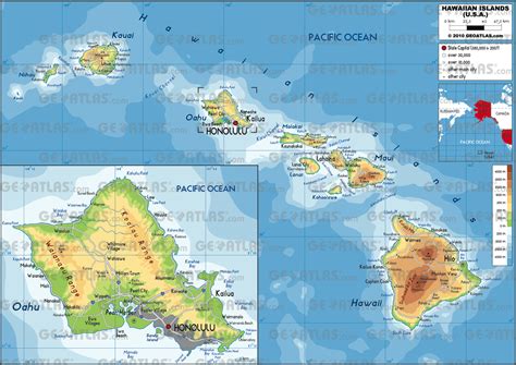 Map Of Hawaii Large Color Map Fotolip