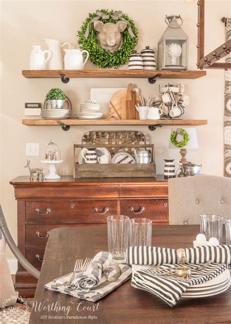 Rustic Farmhouse Breakfast Area Reveal Before And After Dining Room