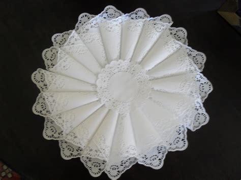 Make A Paper Doily Cone Wreath Dollar Store Crafts