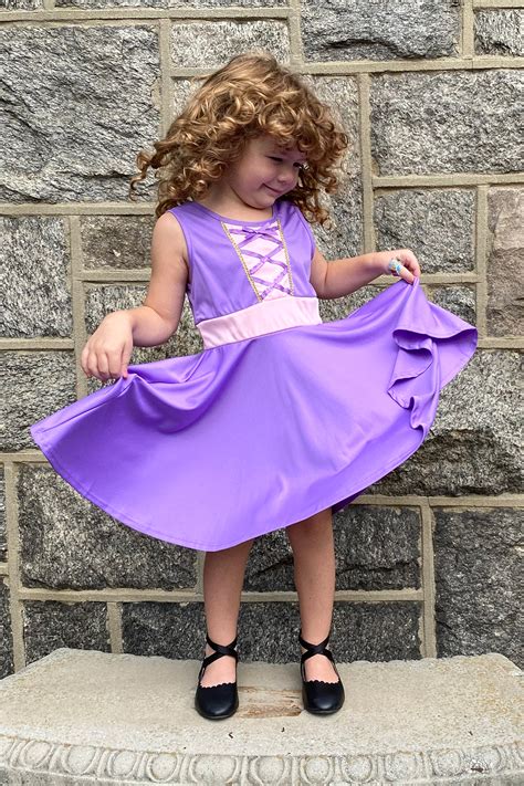 Rapunzel Twirl Dress Childs Rapunzel Dress