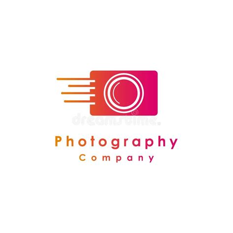Digital Camera Logo Design Concept Idea Vector Illustration Stock