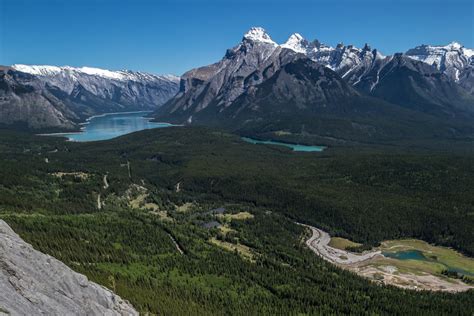 Ascending Cascade Mountain With Canadian Rockies Mountain Guides Cool