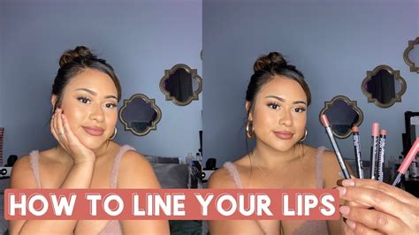 How To Lineoverline Your Lips Beginner Friendly Youtube