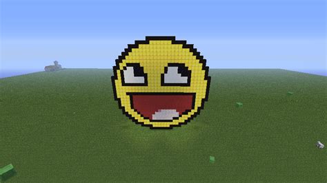 Awesome Face In Minecraft By Corbiac