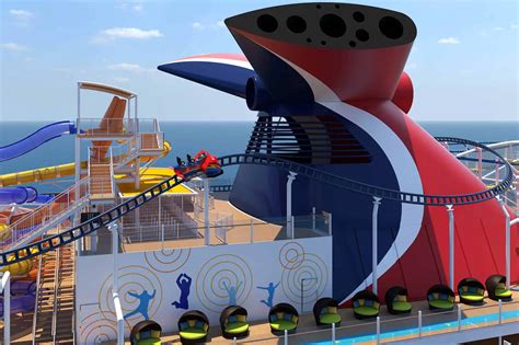Carnival Cruise Line Unveils More Details On First Roller Coaster At