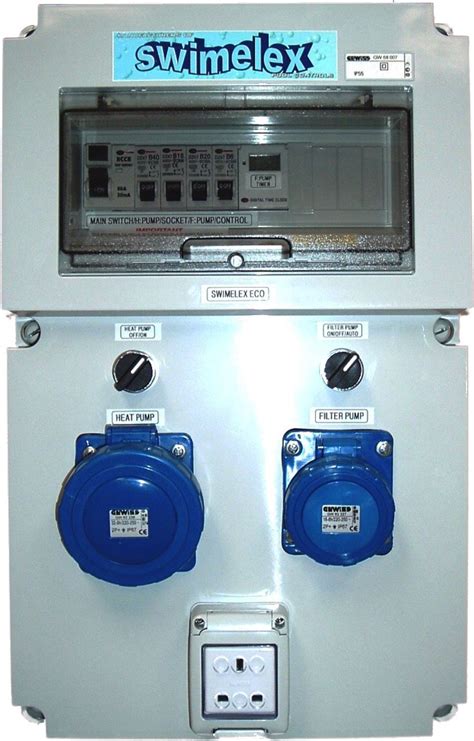 It's also wise to install a manual disconnect device between your breaker box and your hot tub panel to protect against false tripping. Swimelex Swimming Pool Control Panels