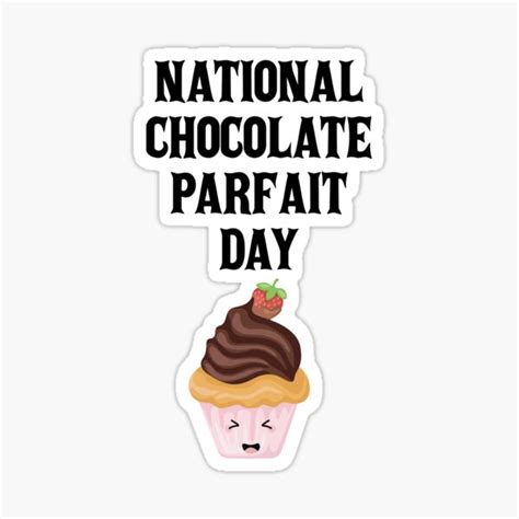 National Chocolate Parfait Day National Chocolate Parfait Day
