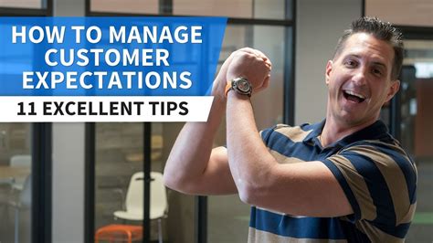 How To Manage Customer Expectations 11 Excellent Tips Youtube