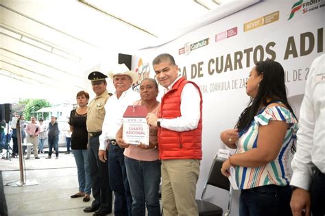 Entrega Gobernador De Coahuila Cuartos Adicionales A Familias De