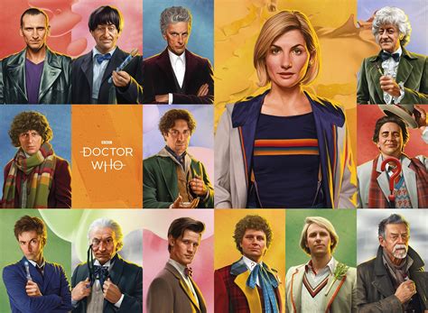 New Portraits Of All Thirteen Doctors Have Been Revealed Blogtor Who