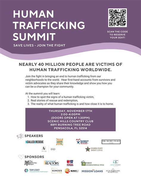 2022 Human Trafficking Summt Nov 17 2022 1 30 4 Pm At Scenic Hills Free Scenic Hills Country