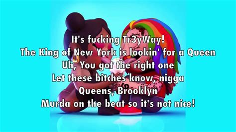 6ix9ine Ft Nicki Minaj Fefe Lyrics YouTube