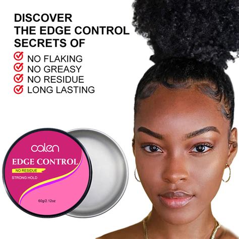 The Best Extreme Hold Edge Control 60g For Black Women