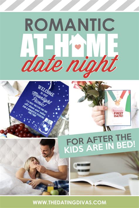 Finding time for date night with your spouse can be. At Home Date Night Ideas for AFTER Kids are in Bed - The ...