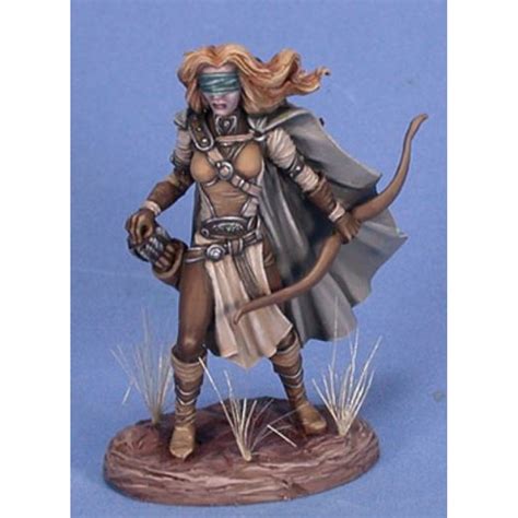 Dark Sword Miniatures Visions In Fantasy Female Blind Warrior
