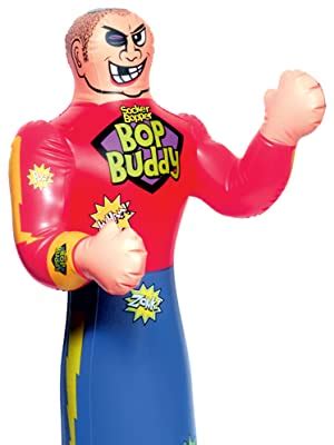 Amazon.com: Big Time Toys Socker Boppers Bop Buddy - Standing Inflatable Talking Punching Bag ...