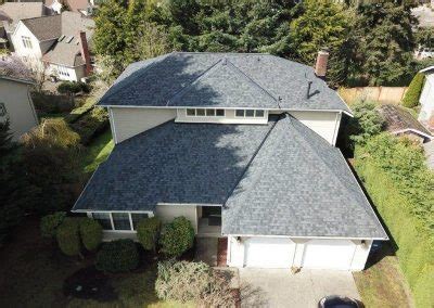 The biggest advantage of the landmark pro line is the dual laminated layers that give it the appearance of fine natural wood. CertainTeed Landmark PRO Max Def Moire Black - Bellevue, WA 2018 - Cornerstone Roofing, Inc.