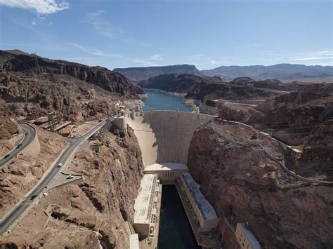 Colorado River And Hoover Dam Aerial View Of The Colorado Flickr