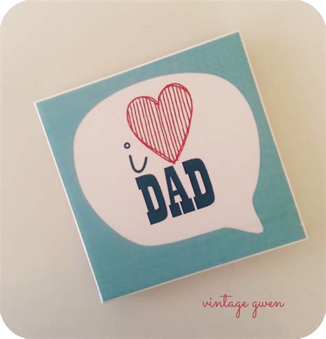 Vintage Gwen Freebie Fathers Day Printable Fathers Day Printable