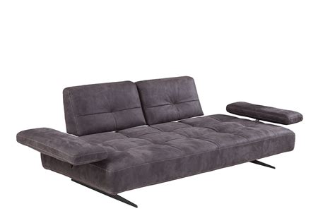 Serta Dream Convertibles Cornell Convertible Sofa In Dark Grey Baci