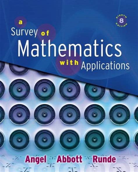 A Survey Of Mathematics With Applications Wonder Book