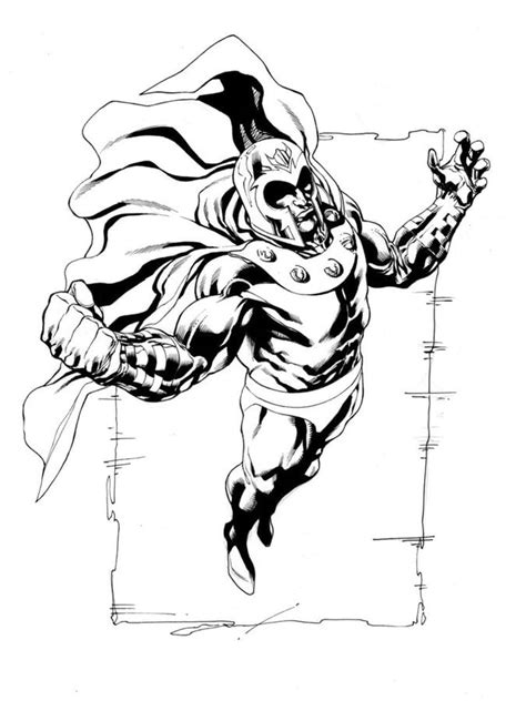 coloring pages magneto printable  kids adults