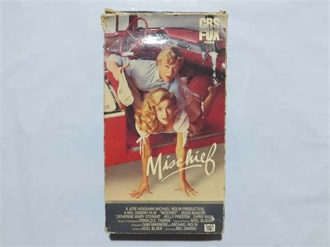 Betamax Tape Movie Mischief Mckeon Catherine Stewart Kelly Preston Very Rare C Other Formats