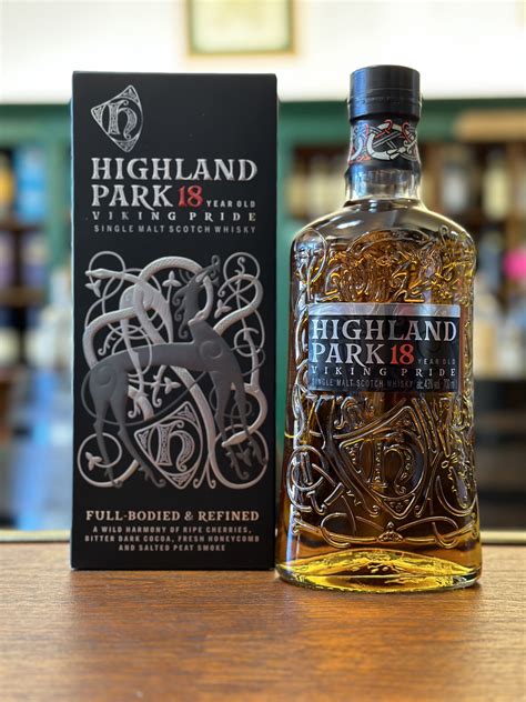 Highland Park 18 Years Old Viking Pride Single Malt Scotch Whisky 70cl The Whisky Shop Dufftown