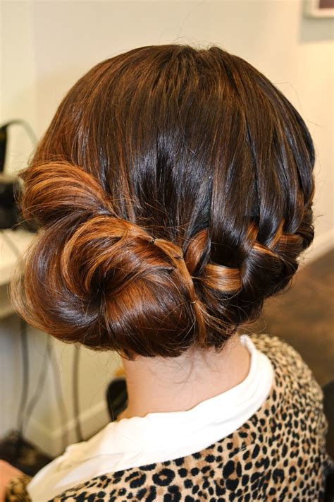 Braids are funky, buns are classic, and the combination of the two is sheer perfection. beauty girl musings: hair therapy: create a braid bun blend