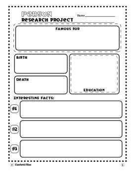 Your instructor may give you a specific outline format to use. Research Paper Outline Template- People Research Outline ...
