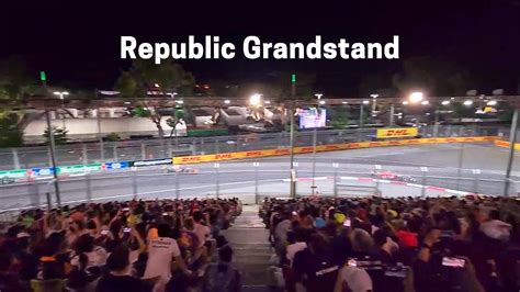 Republic Grandstand Singapore F1 Views Best Seats Tickets