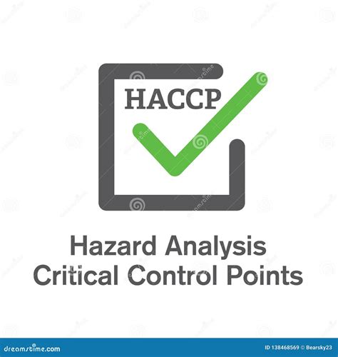 HACCP Hazard Analysis Critical Control Points Icon With Award Or