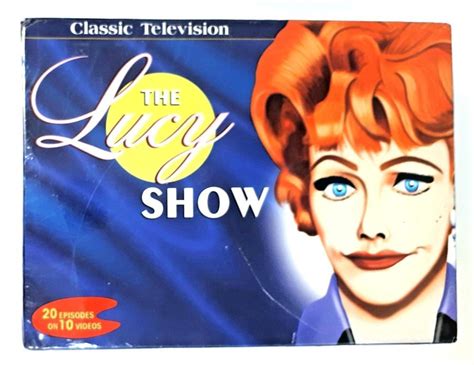The Lucy Show Boxed Set 10 Pack Vhs 1998 20 Episodes Classic