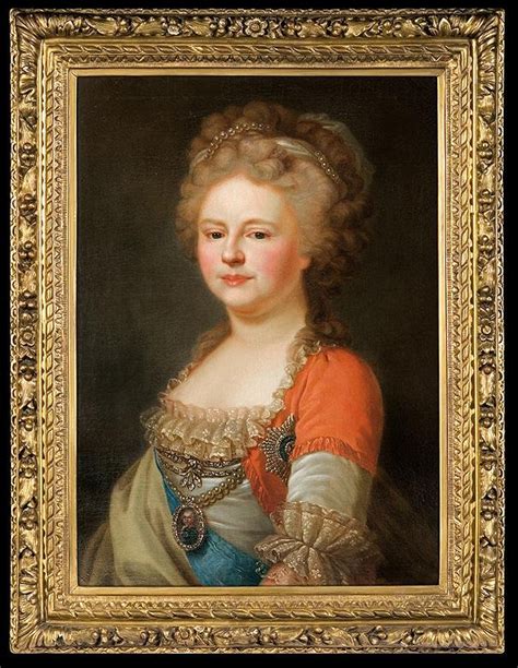 Johann Baptist Lampi The Elder Portrait Of Maria Fiodorowna 1796 1797 Mutualart