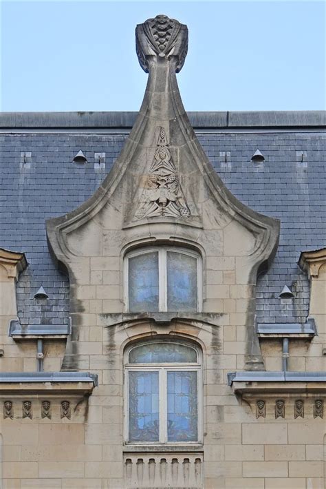 Maison Les Pins Nancy Architecte Emile André Art Nouveau De L