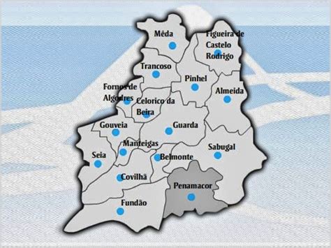 Antecedentes H Brido Ondular Mapa De Portugal Serra Da Estrela No